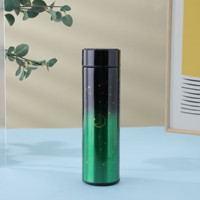 Termo de Acero Inoxidable de Alta Calidad con Pantalla LED de Temperatura y Color Degradado, Aislado al Vacío, para Actividades al Aire Libre
