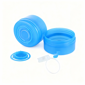 55 मिमी आसान खुले अंत पानी की बोतल कैप ढक्कन गर्दन आकार 5 गैलन प्लास्टिक के लिए 5 गैलन 20 लीटर भंडारण - Product Image 1