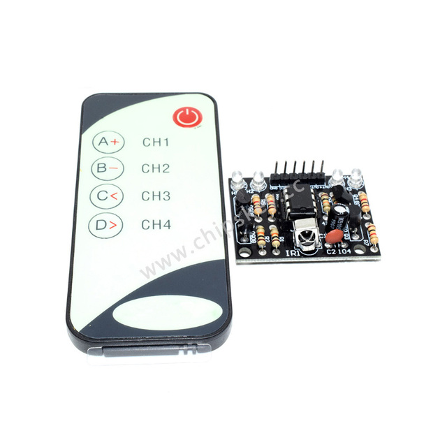 4-Channels IR Receiver Module (#9054) Sensor Modules Kit