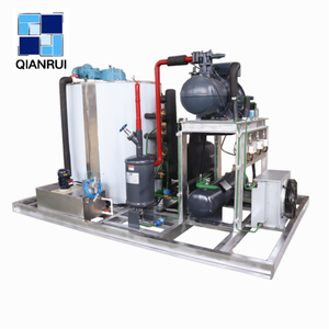 Máquina de Hielo en Escamas con Capacidad de Producción Diaria de 1000 kg, Máquina de Hielo Higiénica para Supermercados, Restaurantes y Servicios de Catering - Product Image 6