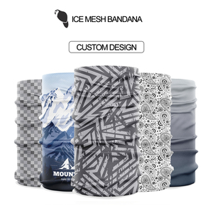 Upf50 lưới băng lụa cổ <span class=keywords><strong>gaiter</strong></span> liền mạch đa chức năng thể thao ngoài trời đầu khăn cho đi xe đạp quấn khăn - Product Image 1