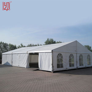 Tente de réception de luxe pour mariage et fête, 10'x30', petite, blanche, en PVC, imperméable, pour 300 personnes, à vendre - Product Image 5