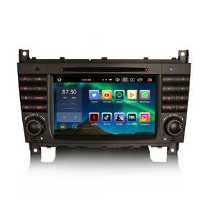 Lecteur DVD de voiture EU Erisin ES8569C 7 pouces BT5.1 IPS Android 12.0 CarPlay sans fil 4G pour Mercedes Benz Classe <span class=keywords><strong>C</strong></span> CLC W203 CLK W209 - Product Image 3