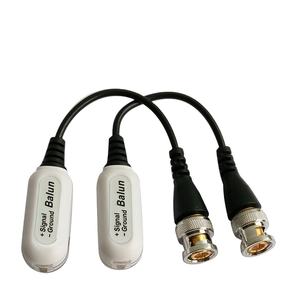 CCTV <span class=keywords><strong>Video</strong></span> <span class=keywords><strong>Balun</strong></span> Trenzado Pasivo <span class=keywords><strong>Video</strong></span> Transceptor Cobre BNC Impermeable Anti-interferencia - Product Image 1