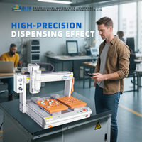 Máquina dispensadora de pegamento de patrón complejo controlada por CNC Maquinaria industrial para una aplicación eficiente