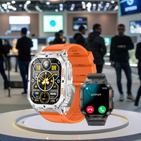 Reloj Inteligente K61 Pro 5G para Hombre, Nuevo Lanzamiento, Pantalla Triple Táctil de 1.96 Pulgadas, Pronóstico del Tiempo, Frecuencia Cardíaca, Presión, Oxígeno, Brújula
