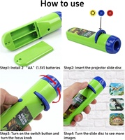 Jouets projecteurs pour enfants, ensemble scientifique éducatif, lampe torche murale et de plafond, lampe torche pour tout-petits