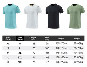 T-shirt personnalisé à sublimation, motifs imprimés, pour hommes, séchage rapide, respirant, écologique, course à pied, marathon, manches courtes, haute qualité - Product Image 3