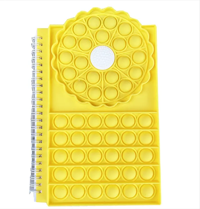 Sonnenblume Dekompression Tagebuch Geschenk Notizbuch A5 40 Blatt Einhorn Pop Push Cover