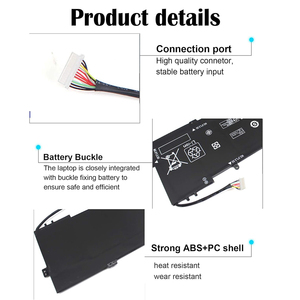 แบตเตอรี่แล็ปท็อป KB06XL 79.2Wh สำหรับเปลี่ยน HP Spectre x360 15-BL ซีรีส์ CE RoHS 0-Cycle เซลล์ใหม่ ขายส่งจำนวนมาก - Product Image 2