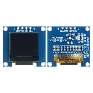 จอแสดงผล OLED แบบโมโนโครม JYC 0.66 นิ้ว - 4 พิน บอร์ดสีน้ำเงิน รุ่น SSD1315 ความละเอียด 64x48 พร้อมอินเทอร์เฟซ I2C 4 พิน L1102 - Product Image 1