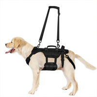 Hiphoppet Gilet de Soutien Lombaire pour Chiens et Chats, avec Sangle Réglable, en Nylon Solide Respirant, pour Animaux Âgés, Handicapés et Grands Chiens, Simple