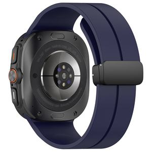Correa de reloj deportiva de silicona al por mayor con hebilla magnética, resistente al agua y duradera, correa de repuesto para Samsung Galaxy Watch 7 Ultra - Product Image 5