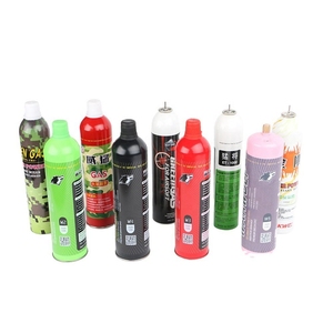 Tanque de <span class=keywords><strong>Gas</strong></span> Verde de Acero de Alta Presión 550ml 1000ml 270g 265g 10kg 12kg 14kg 150psi 175psi Súper Potente para Juegos de Guerra al Aire Libre - Product Image 4