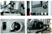 Machine de rectification sans centre de précision HCG-12S, rectifieuse sans centre pour arbres de 1 à 30 mm