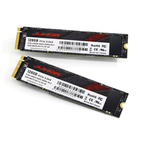 محرك أقراص صلبة داخلي JUHOR 128 جيجابايت M.2 NVMe Gen3 عالي السرعة مدمج ومعدني لأجهزة الكمبيوتر المحمولة والمكتبية NVMe 3.0
