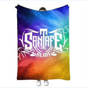 2023 plus récent Super doux chaud <span class=keywords><strong>Santa</strong></span> <span class=keywords><strong>Fe</strong></span> Klan humeur personnage flanelle polaire couverture adulte et enfants - Product Image 4