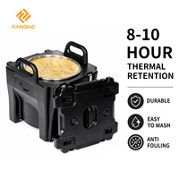 30L Isolierter Speisewärmer-Behälter mit Edelstahl-Innenfutter Kommerzieller Lebensmitteltransportbehälter Thermobehälter für Catering-Service