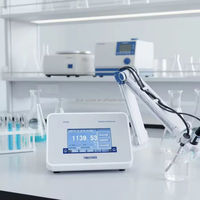 Analizador de Iones de Sodio de Laboratorio de Sobremesa, Precisión de 0.01 PNa, Pantalla Táctil a Color Grande para Plantas de Energía y Sistemas Industriales