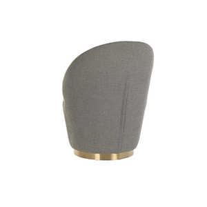 Polyester <b>Armchair</b> <b>White</b> 69x66x85cm Henthe Leg - Product Image 1