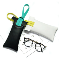 2021 personnalisé En Cuir Lunettes De Soleil Étui Souple Lunettes de Poche Lunettes Sac De Stockage D'emballage