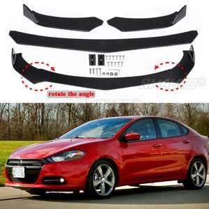 Spoiler avant universel, lèvre de pare-chocs, kit carrosserie, diffuseur de pare-chocs, protection pour Kia, Toyota, Mazda, Subaru, Infiniti - Product Image 1