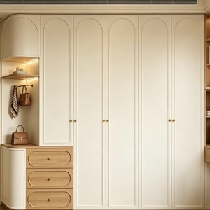 Armoire en mélamine écologique avec un grand espace de rangement, dimensions personnalisées pour les suites résidentielles et hôtelières - Product Image 4