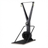 Machine de ski à résistance mécanique commerciale, entraîneur cardio en acier avec écran LED, équipement d'exercice complet pour salle de sport intérieure