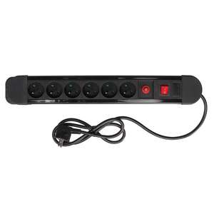 Perel ENCHUFE DE 6 VÍAS-SALIDA CON PROTECCIÓN DE SOBRECARGA-ENCHUFE FRANCÉS - Product Image 2