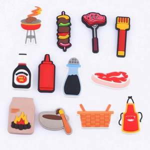 1pcs Charms de chaussures de manga japonais Hot Anime <span class=keywords><strong>My</strong></span> <span class=keywords><strong>Hero</strong></span> <span class=keywords><strong>Academia</strong></span> PVC Accessoires de chaussures Décoration Fit clog charms Party Kids Gifts - Product Image 4