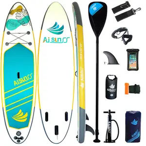 Custom Touring SUP Table of Surf Inflatable Stand up Paddle Board for Fishing Surfing Wakeboard with Leash