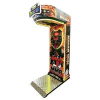 Machine d'arcade de boxe à monnayeur avec scanner de cartes, personnalisable, à LED, pour usage intérieur, pour adultes, vente en gros