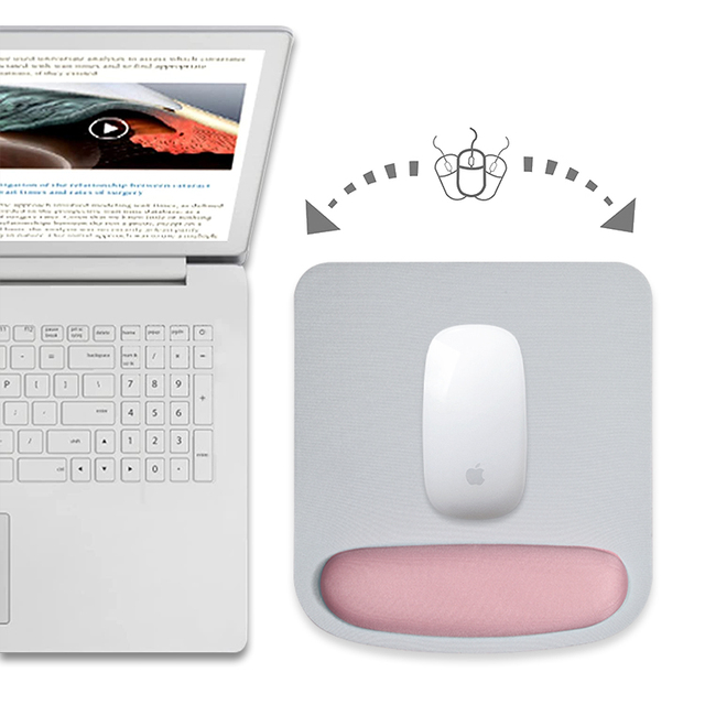Ergonomic Memory Foam Anime Gaming Mouse Pad with Wrist Rest Support Cushion in Stock for Office Use