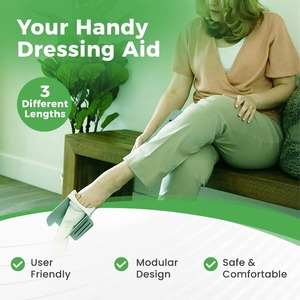 OLF Fabric Sock Aid Sock Wearing Helper For Elderly Assistant Tool Washable Fabric Sock Aid - Product Image 3