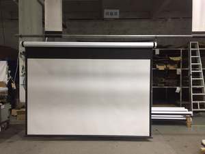 100 بوصة 16:9 الصوتية شاشة العرض الكهربائية/شاشة تعمل بمحرك مع السكن الألومنيوم - Product Image 6