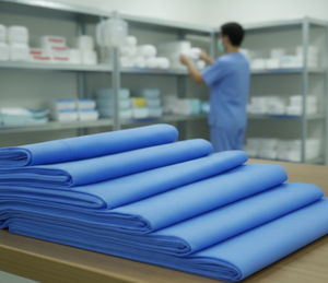 Tissu non tissé SSMS avancé offrant une filtration élevée, une barrière robuste et un confort respirant pour les besoins médicaux et industriels - Product Image 3