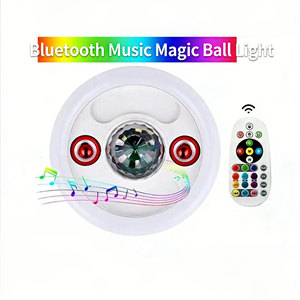 Lampe musicale 36W RGB, connexion stable, lampes qui font jouer de la musique, 10 pouces, luminosité réglable, lampe musicale d'ambiance, design créatif - Product Image 1