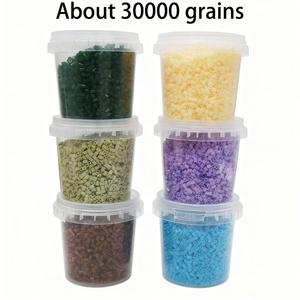 Kit de perles thermofusibles DIY faites à la main, 25 couleurs, idéal pour les projets artistiques créatifs et la décoration intérieure, perles de haute qualité - Product Image 4
