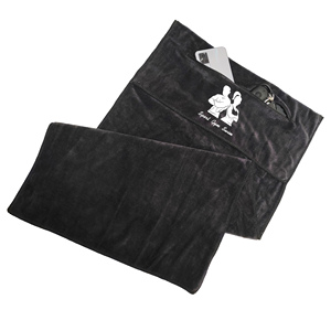 Mới Đến Dây Kéo Thiết Kế Xách Tay Đa Chức Năng Sợi Nhỏ Tái Chế Thoải Mái Trang Phục Thể Thao Khăn Với Logo In - Product Image 1