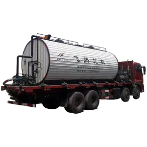 Bitumen Transportation Tank Bitumen Tanker Trailer Asphalt Heating Tank