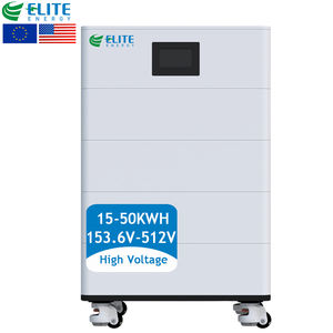 Stock DE LA UE 5kwh 10kwh 20kwh 30kwh Batería apilable de alto voltaje LifePO4 Hv Paquete de batería de litio para sistema de almacenamiento de energía solar - Product Image 1