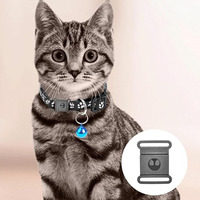 5/8 "anyaman plastik hitam keamanan Bra terpisah gesper kucing kerah anjing tali Harness suku cadang Aksesori