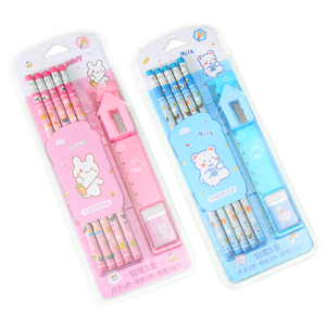 Fournitures scolaires de haute qualité papeterie de retour à l'école ensemble de papeterie de bureau en gros papeterie pour enfants fournitures scolaires en gros - Product Image 1