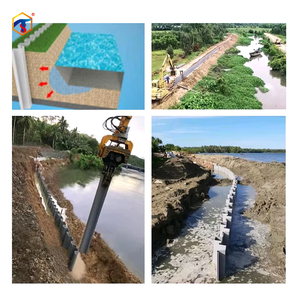 Tấm cọc <span class=keywords><strong>composite</strong></span> FRP cường độ cao, dạng chữ W, chất lượng cao cấp, sản phẩm cọc sợi thủy tinh - Product Image 4