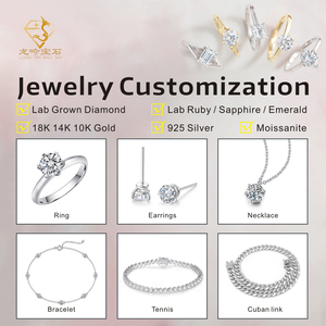 925 Bạc moissanite tim mặt dây chuyền vòng cổ vvs moissanite Kim Cương Vòng cổ liên kết chuỗi ngày Valentine quà tặng cho cô ấy - Product Image 5