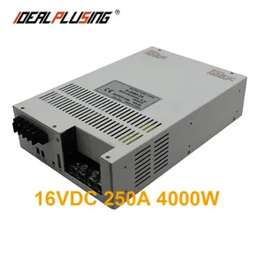 4000W تحويل التيار الكهربائي AC إلى DC 0-16v 250a 20v 24v 25v 36v 40v 48v 50v 80v 100v 160v 110v 220v الجهد الحالي قابل للتعديل