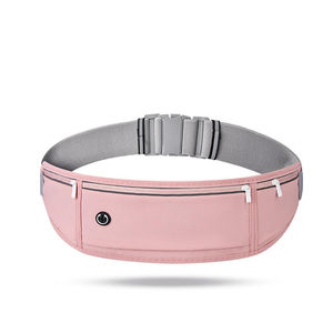 Adjustable Reflective Nylon Waist Bag Water-<b>Proof</b> Running Belt Sports for Marathon Outdoor Riding Water Activities Jogging Bags - Product Image 4