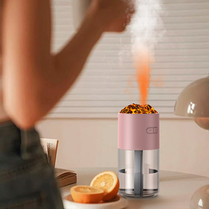 Precio de fábrica, purificador ultrasónico, humidificador de aire, nebulizador Personal, portátil, Mini Usb, Volcán, 7, humidificador de lámpara Led colorido - Product Image 4