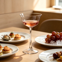 Verres à boisson modernes en verre pour l'eau, le jus, la bière, le martini, le vin, pour la maison, les mariages, les restaurants ou les bars, verre de qualité