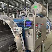 Équipement de cornue de traitement d'autoclave pour la stérilisation des aliments Machine de cornue de pulvérisation d'eau pour les aliments en conserve